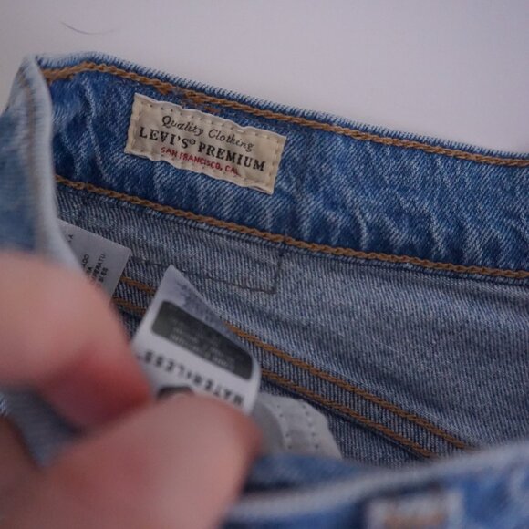 Levi's Light Blue Flare Jeans - Picture 10 of 16